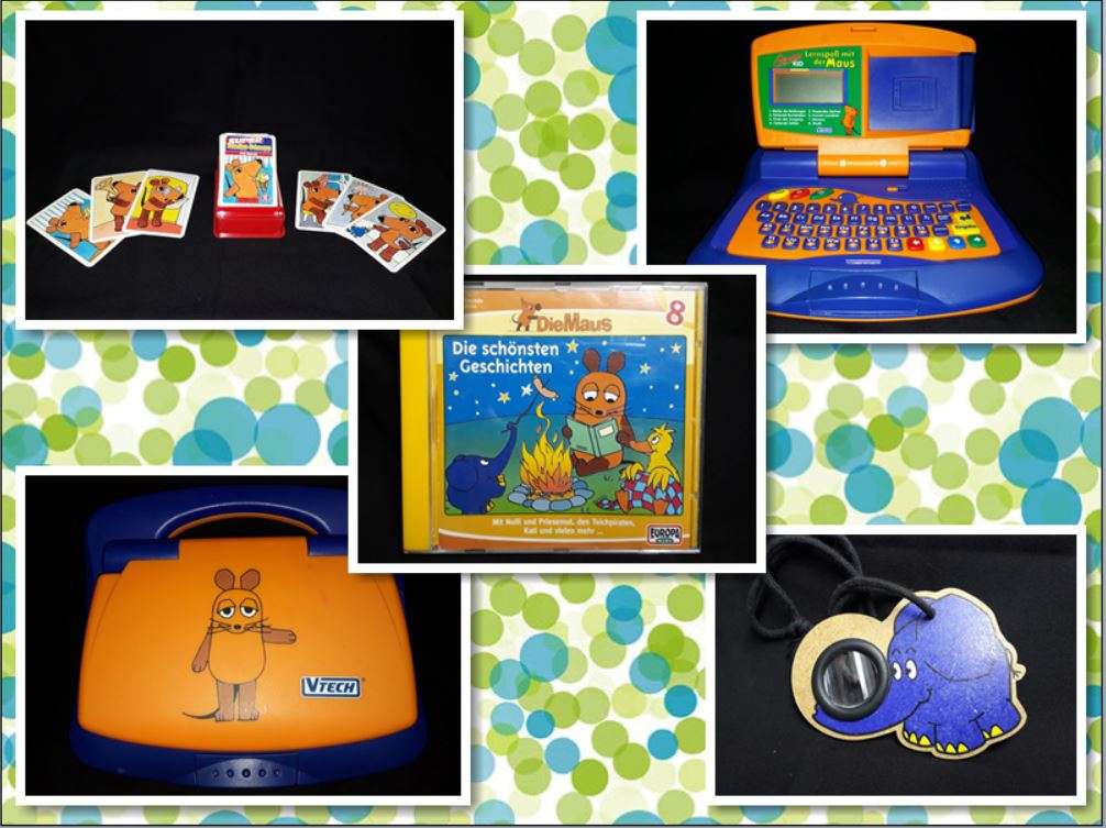 Sendung mit der Maus Gegenstände