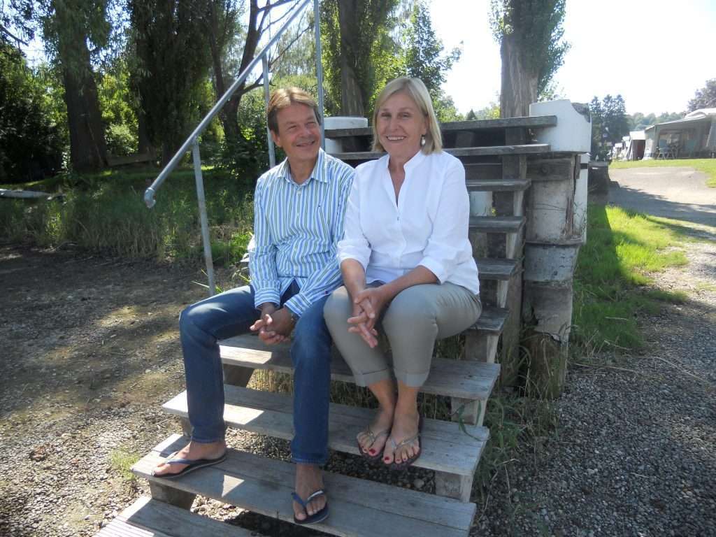 Bonus zum Hörmedium des Monats November - Ein Interview mit Autorin und Verlegerin Ute Kleeberg 10 Uwe Stoffel und Ute Kleeberg