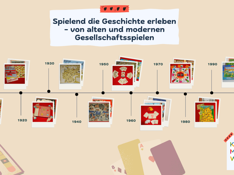 Spielend die Geschichte erleben - von alten und modernen Gesellschaftsspielen