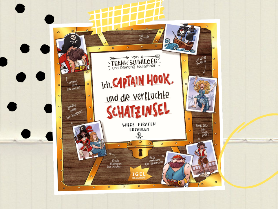 Cover Ich, Captain Hook und die verfluchte Schatzinsel