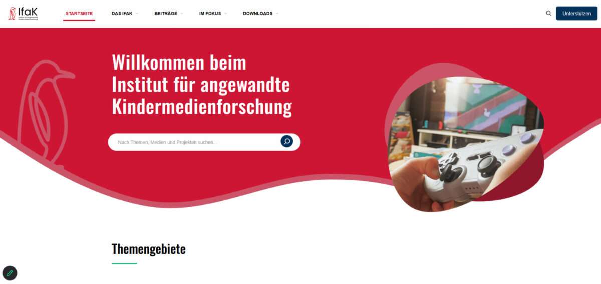 Projekt Neue Website: Herangehensweise an die Neukonzeption der IfaK Website 2 Neue Website 1.1
